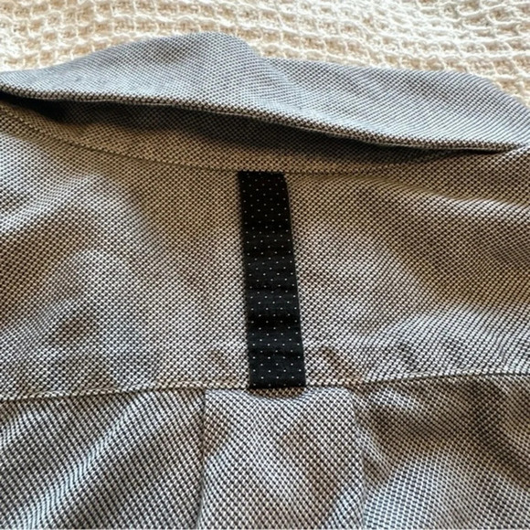 Morikage Shirt Kyoto button down dark blue with button patterns - Picture 7 of 9